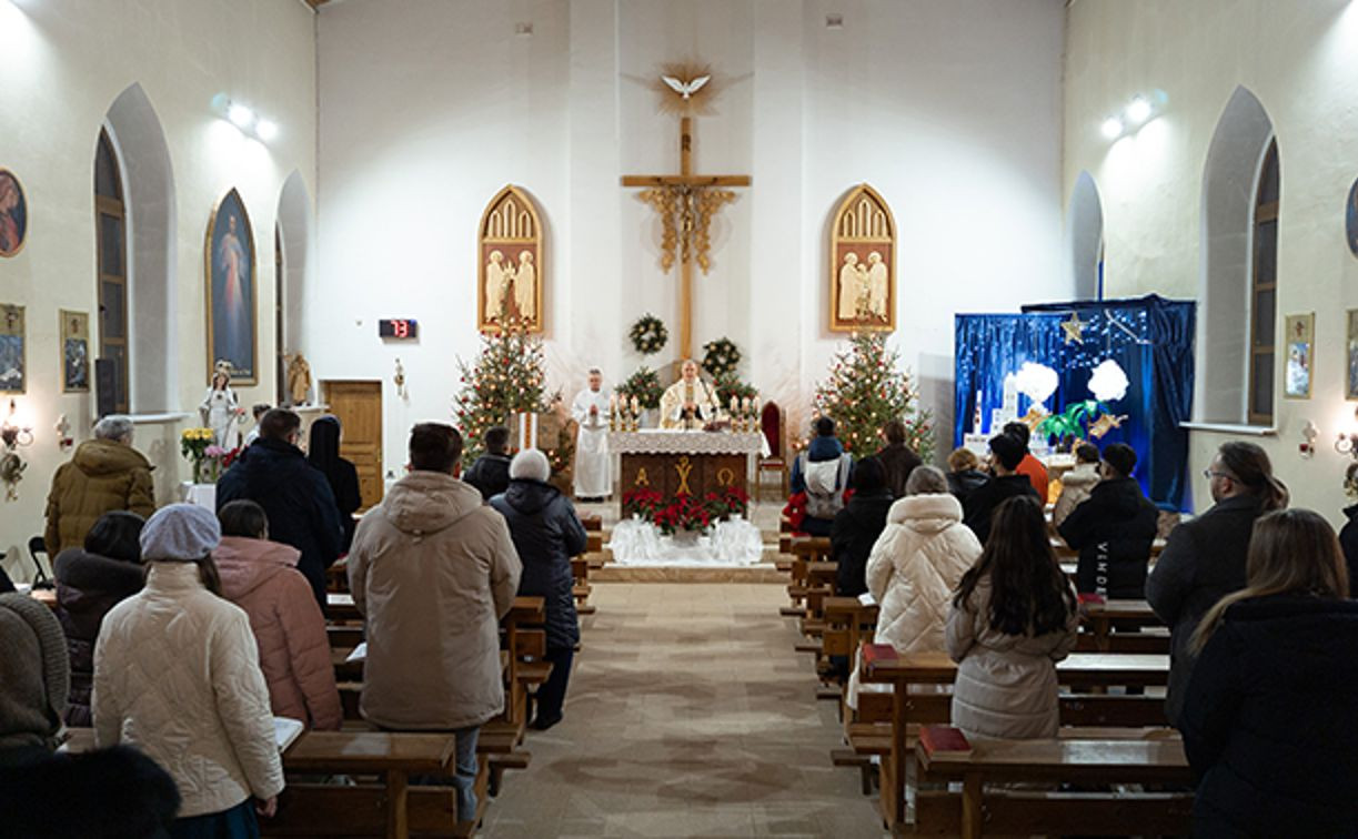 Как тульские католики отпраздновали Рождество: фоторепортаж