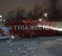 В Кировском сквере рухнула новогодняя ёлка