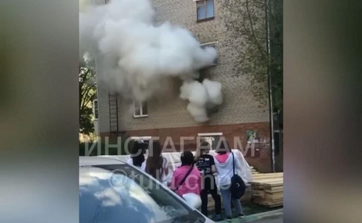 В Туле в доме на ул. Металлургов сгорела квартира 