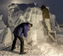 «Шапку надень»: алексинец занял 2-е место на фестивале снежно-ледовой скульптуры 