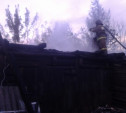 Под утро в Кимовске сгорел дом