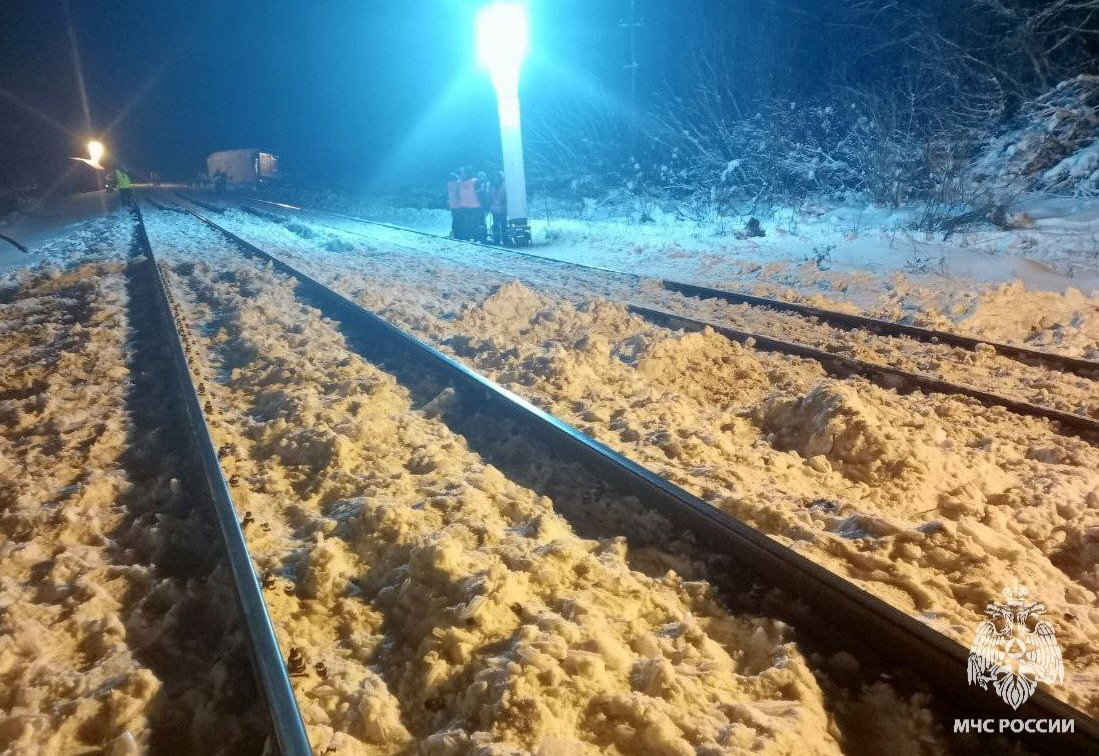 Движение поездов восстановили после схода вагонов в Тульской области 