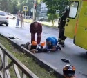В Новомосковске мотоцикл врезался в легковушку: погиб один человек