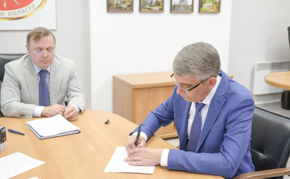 Дмитрий Миляев подал документы о выдвижении на пост губернатора Тульской области