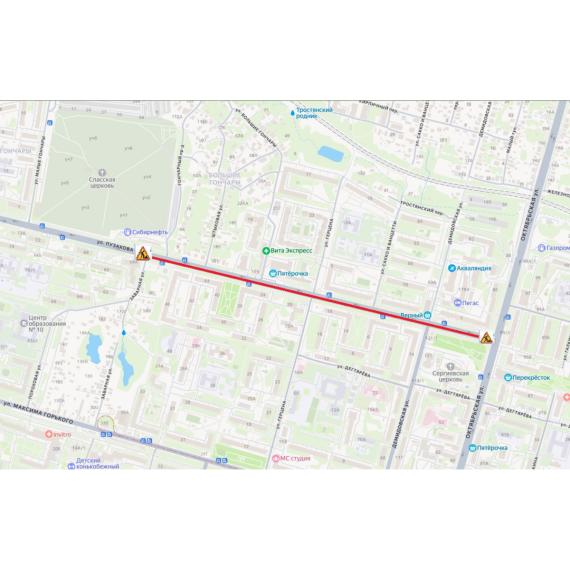 4 и 5 августа в Туле временно изменится схема движения троллейбуса №1