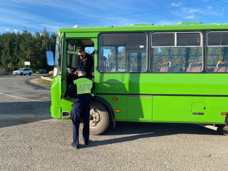 За пять дней рейда тульские гаишники оштрафовали более 200 водителей автобусов