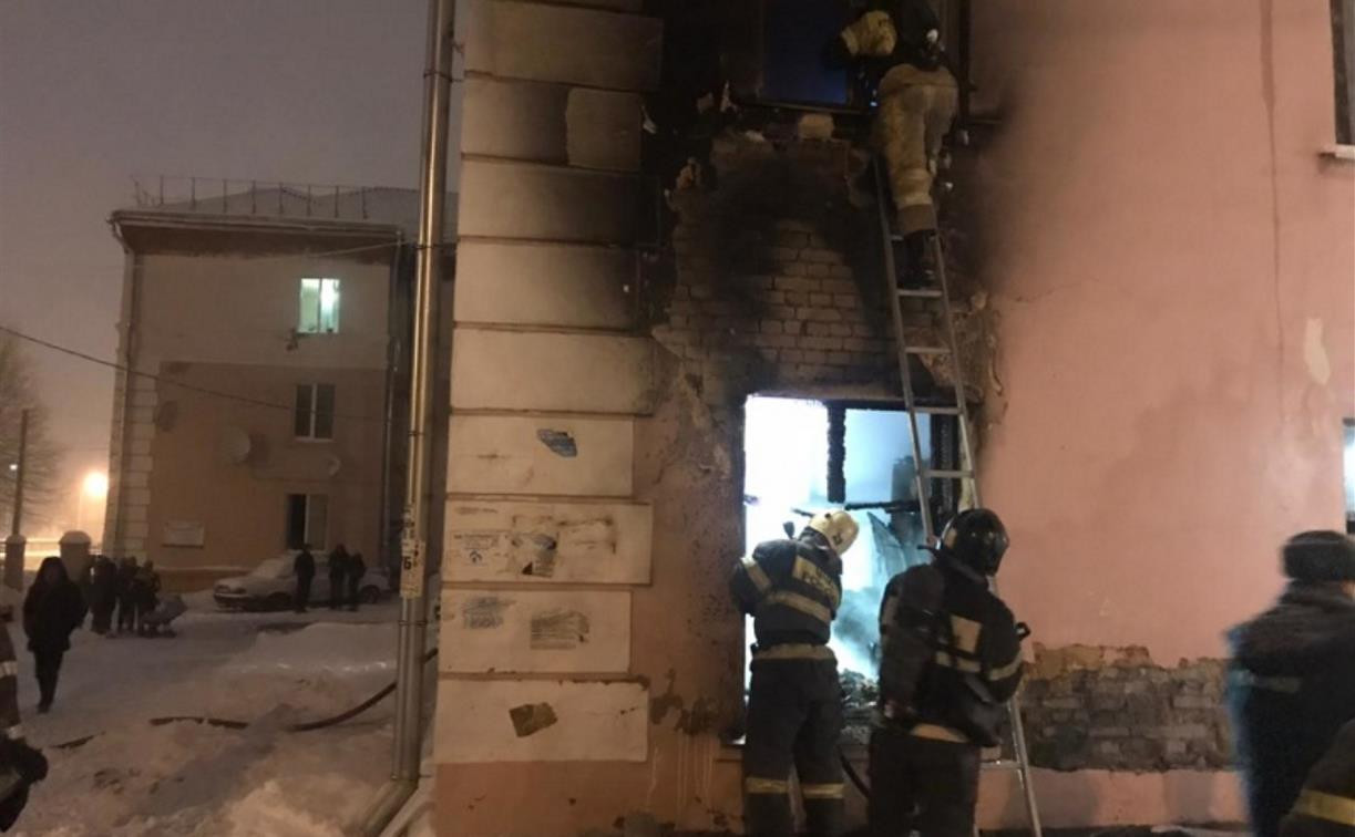 Три человека погибли на пожаре в Новомосковске