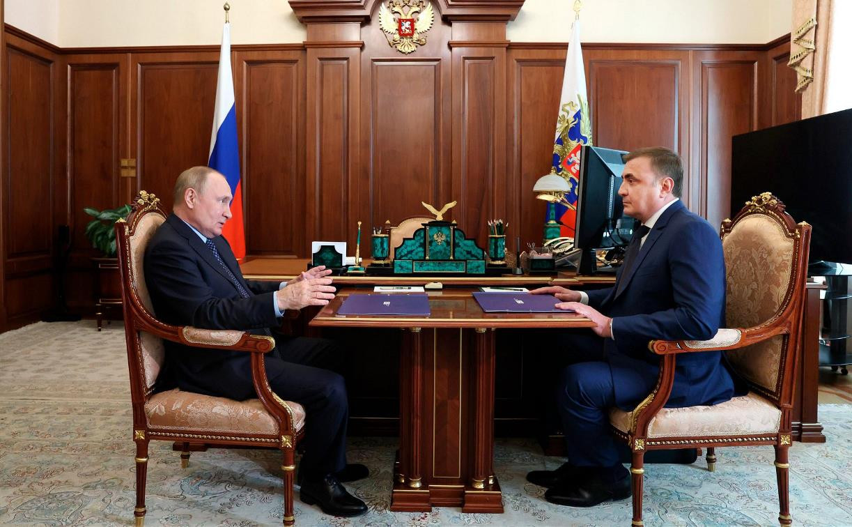 Алексей Дюмин встретился с Президентом России