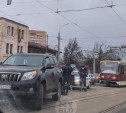 ДТП-«жестянка» остановило движение трамваев в центре Тулы