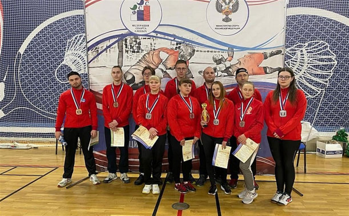 Тульские голболисты стали бронзовыми призерами чемпионата России