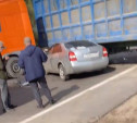 Авария с грузовиком под Тулой: частично перекрыта Новомосковская трасса
