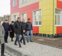 Валерий Шерин проинспектировал ход строительства уникальной школы в Северной Мызе