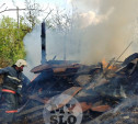На Зеленстрое в Туле выгорела дача