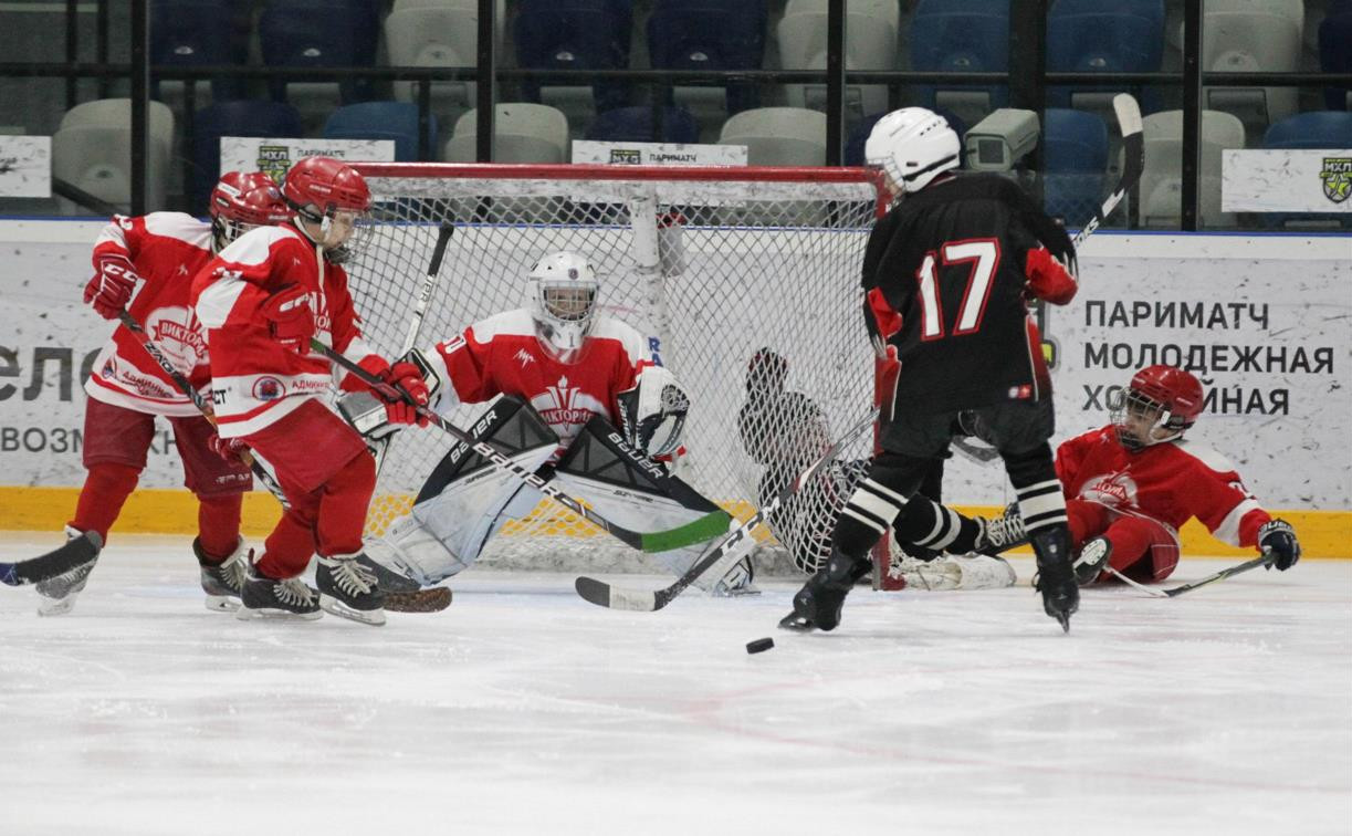 В Туле завершился региональный этап соревнований среди юных хоккеистов «Золотая шайба»