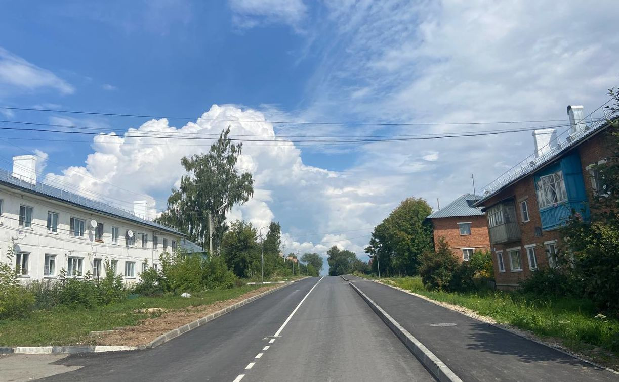 В Тульской области по нацпроекту «БКД» дорожные работы выполнены на 93%