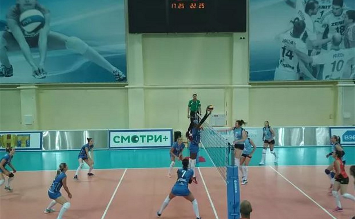 Волейболистки «Тулицы» уступили «Протону» в Казани