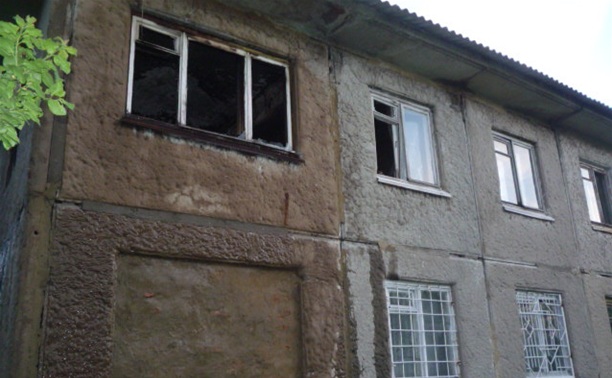 При пожаре в Чернском районе погиб человек