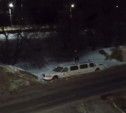 В Новомосковске мужчина разгромил лимузин