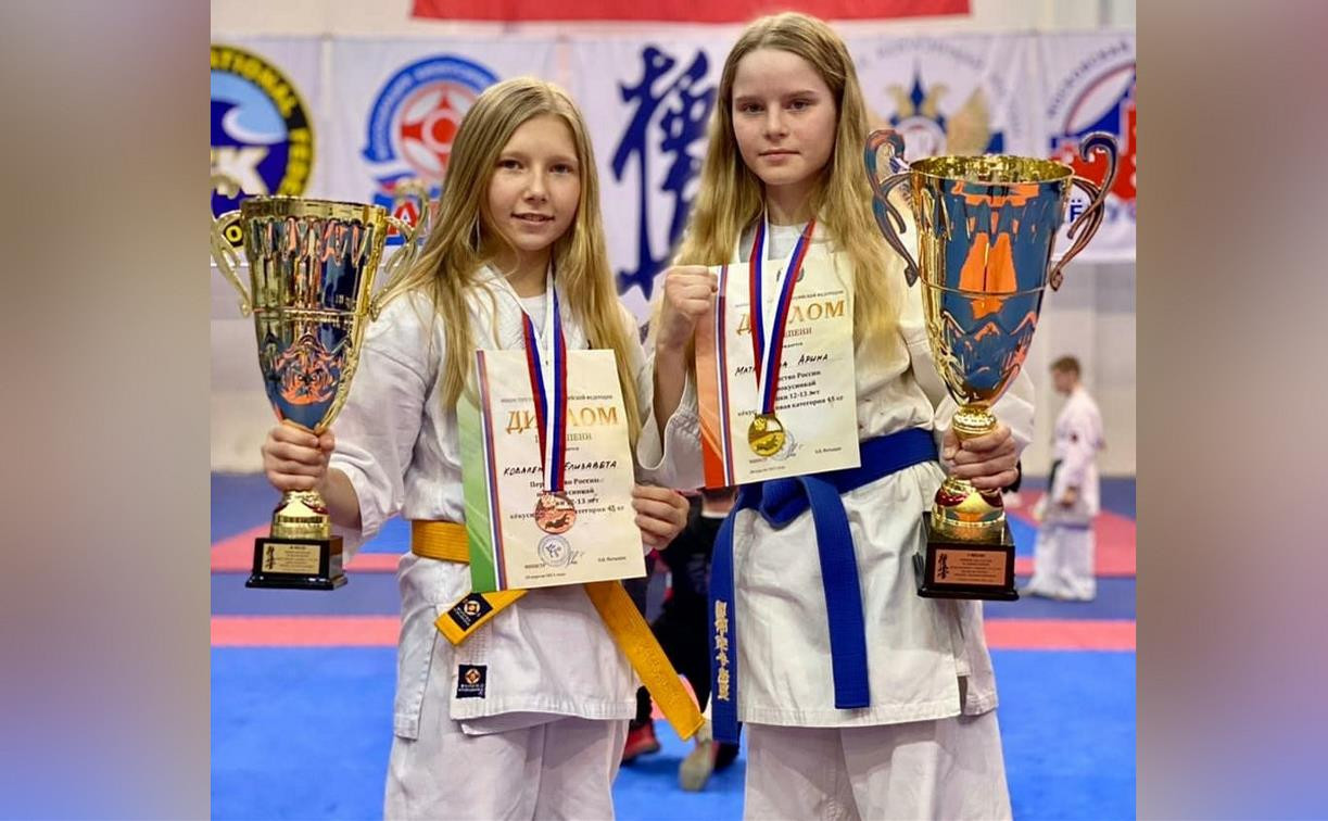 Тульские каратистки завоевали медали на первенстве России по киокусинкай