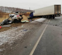 В Венёвском районе «Киа» протаранила встречный грузовик
