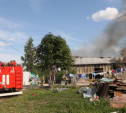 С огнем в жилом доме в селе Теплое боролись три пожарных расчета
