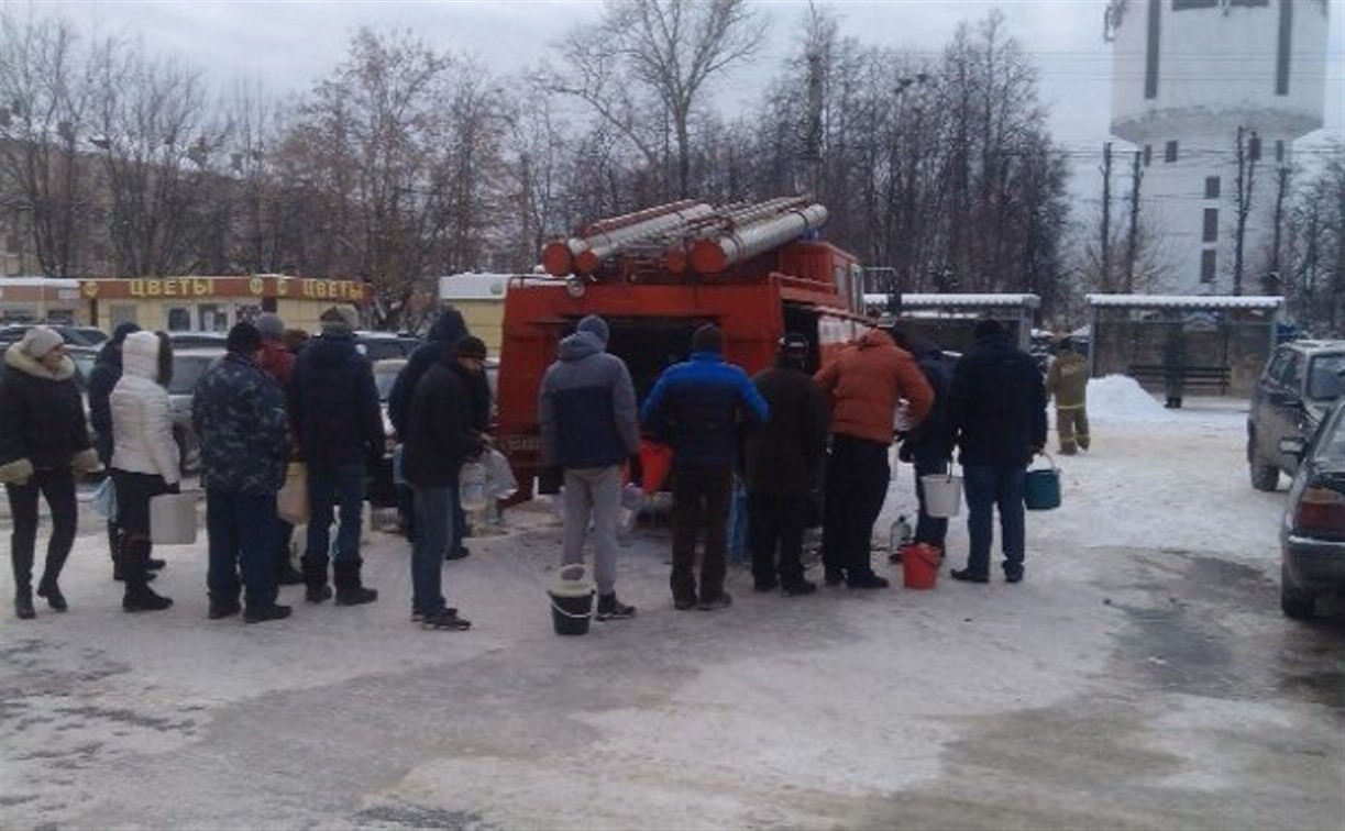 В Пролетарском округе Тулы будет организована бесплатная раздача технической воды