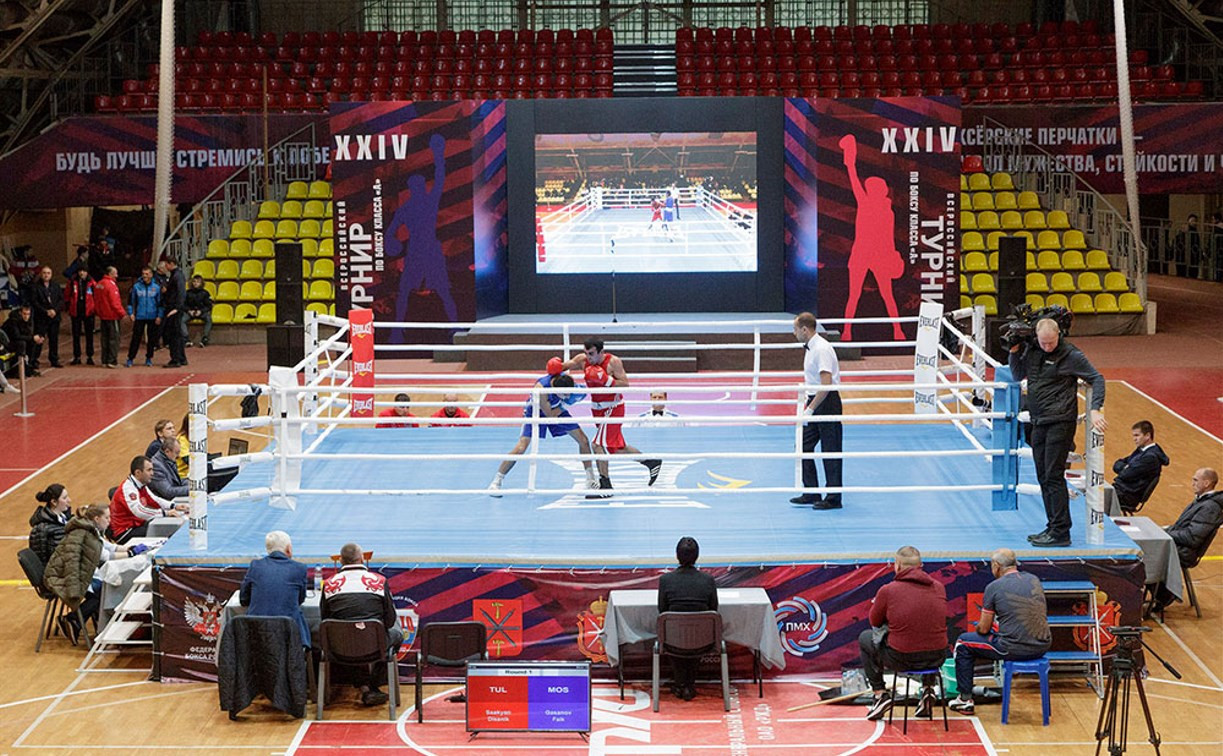 В Туле открылся всероссийский турнир по боксу