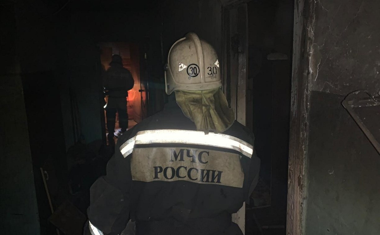 Три человека погибли в ночном пожаре в Узловой