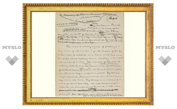 Ранее неизвестная рукопись Марка Твена продана на Sotheby&#039;s