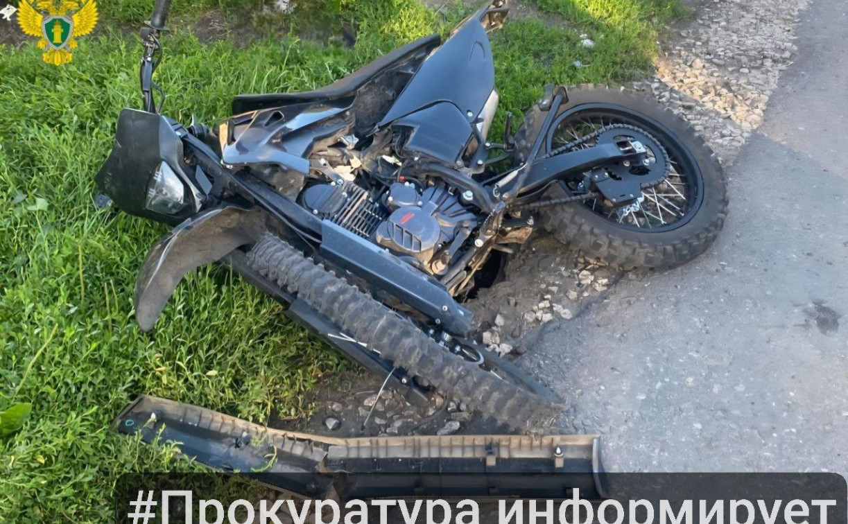 В Тульской области прокуратура проверяет серию ДТП с подростками на питбайках 