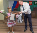 Крымские следователи наградили тулячку Дашу Павлову за спасение трёхлетнего мальчика