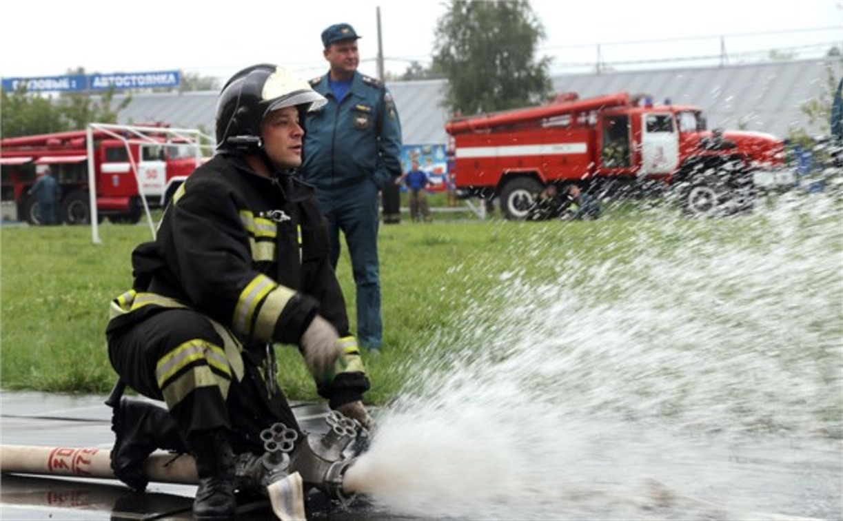 В Туле выбрали лучших пожарных области