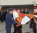 В музее оружия прошла церемония крепления к древку знамени суворовского училища