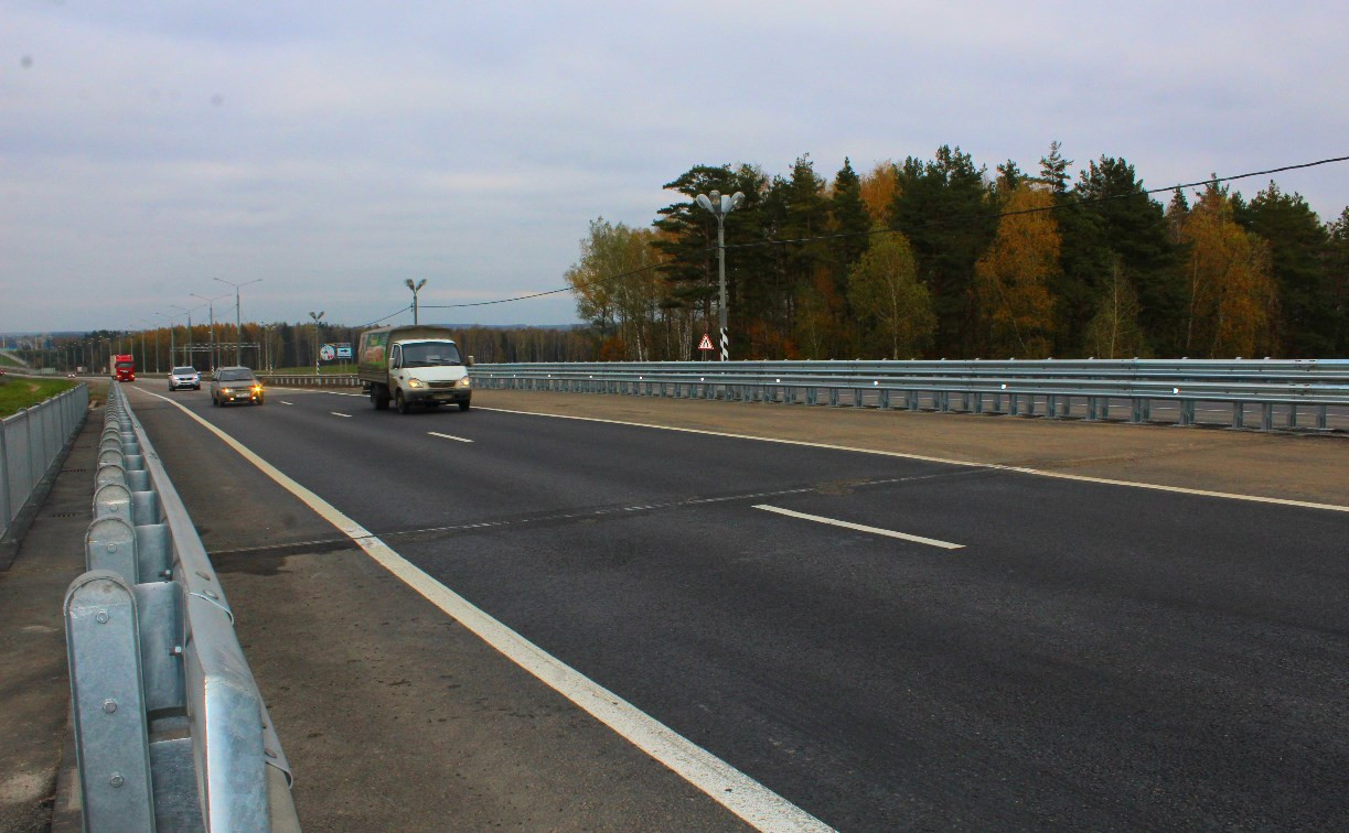 На федеральной трассе М-2 «Крым» досрочно отремонтировали два путепровода