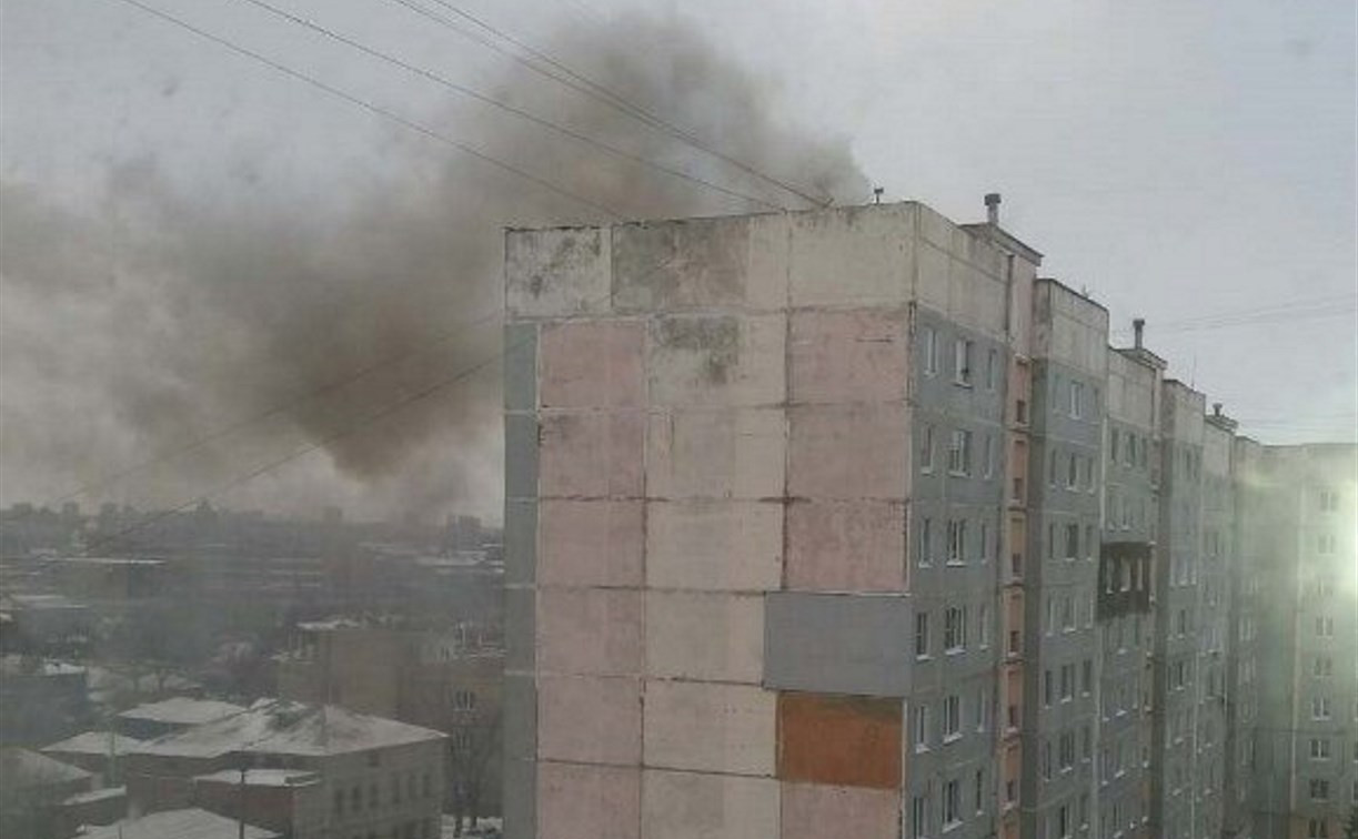При пожаре на улице Пролетарской в Туле погибла женщина