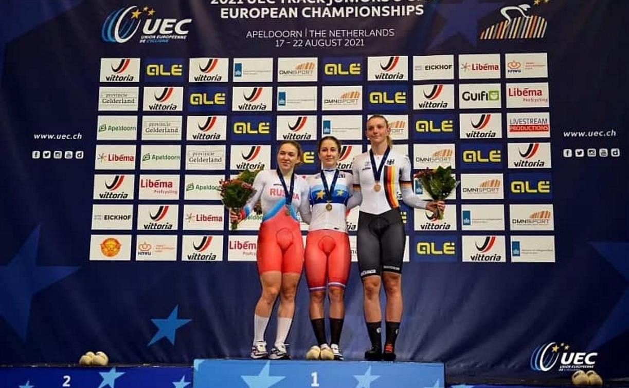 Тулячки успешно выступили на первенстве Европы по велоспорту