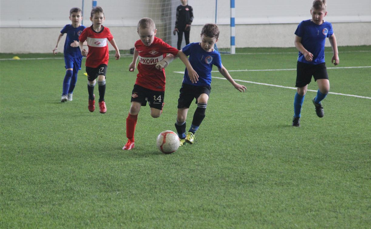 В Туле состоялся отборочный этап детского футбольного турнира