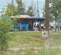 На ул. Пролетарской в Туле задымился муниципальный автобус