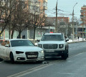На Красноармейском проспекте в Туле «встретились» Audi A5 и Haval Dargo