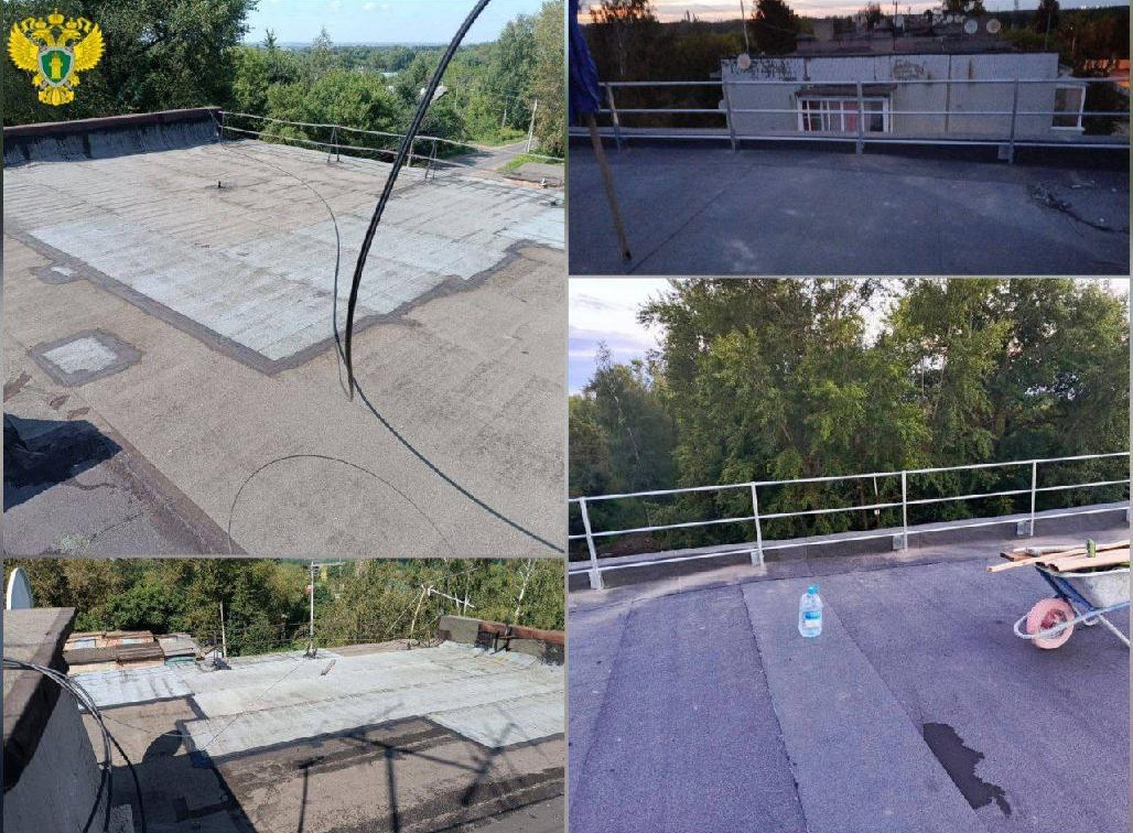 Узловская прокуратура добилась переноса срока капремонта крыши дома в поселке Брусянском