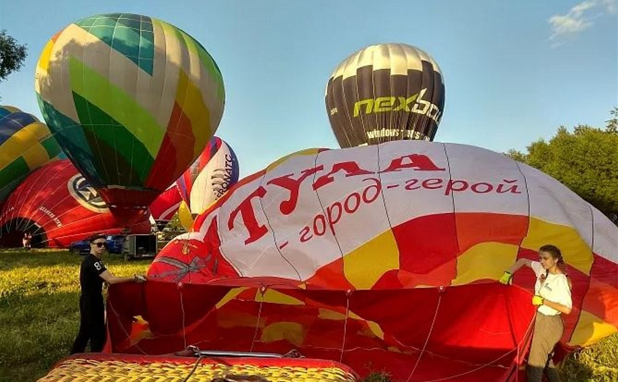 Туляки завоевали медали на соревнованиях по воздухоплавательному спорту