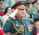 Официальные лица поздравляют Алексея Дюмина с юбилеем