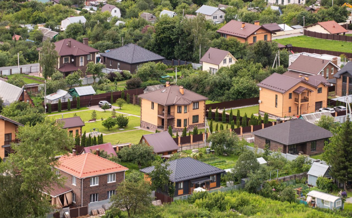В Тульской области построили больше трех тысяч частных домов за полгода