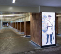 В подземном переходе на ул. Мосина появились экраны с изображениями жителей старой Тулы