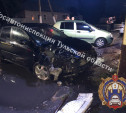 Пьяный водитель Mazda врезался в дом в Одоеве
