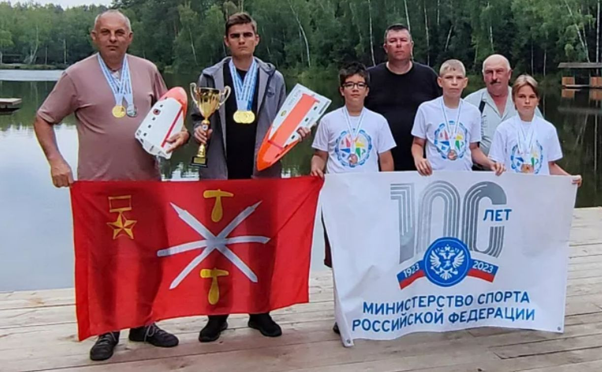 Тульские спортсмены завоевали медали чемпионата и первенства России по судомодельному спорту