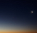30 июня жители Центральной России смогут увидеть сближение Венеры и Юпитера