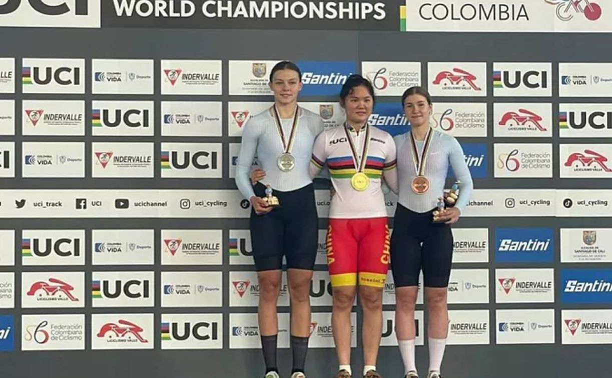 Екатерина Евланова завоевала бронзу первенства мира по велоспорту на треке