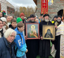 В деревне Федора Конюхова заложили камень для строительства храма в честь Святого Николая Мысгорнского