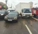На проспекте Ленина в Туле произошло тройное ДТП